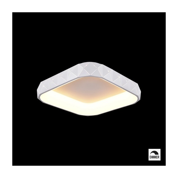 Luxera 91018411 LED stropní svítidlo Canvas 1x38W | 2250lm | 4000K