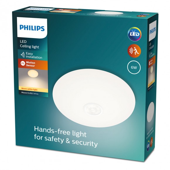 Philips 8719514431805 LED stropní svítidlo Mauve 1x6W | 600lm | 2700K - bílá