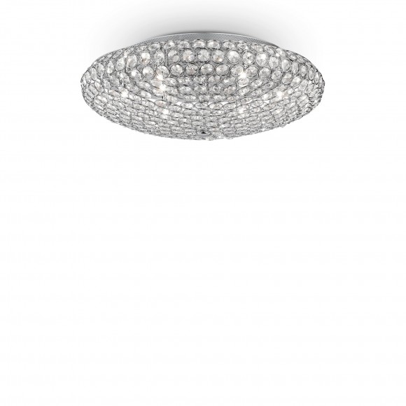 Ideal Lux 073255 přisazené stropní a nástěnné svítidlo King 9x40W|G9 - chrom