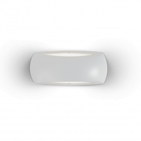 Ideal Lux 123745 venkovní nástěnné svítidlo Francy Bianco 1x23W|E27|IP66 - bílé