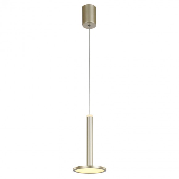 Italux MD17033012-1A GOLD LED závěsné stropní svítidlo Oliver 1x12W | 415lm | 3000K