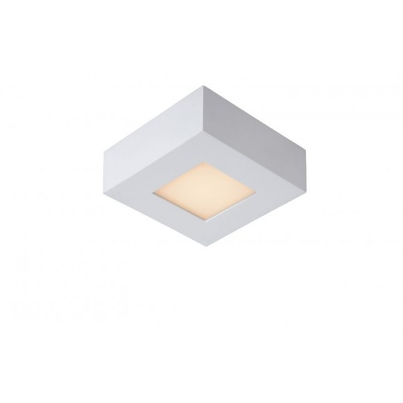 Lucide 28117/11/31 LED přisazené stropní svítidlo Brice 1x8W | 362lm | 3000K | IP44 - stmívatelné, do koupelny