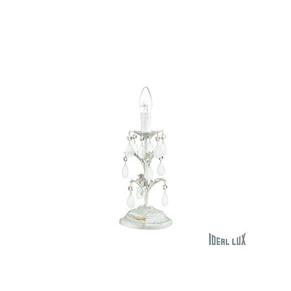 stolní lampa Ideal lux Cascina TL1 1x40W E14  - komplexní romantické osvětlení