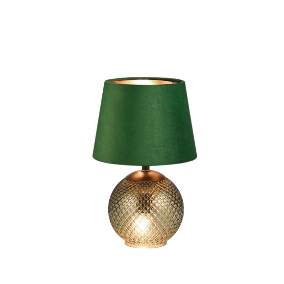 Trio R51242015 stolní lampa Jonna 2x18W | E14 | IP20 - kabelový spínač, zelená