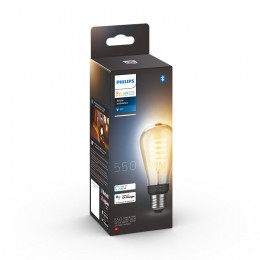 Philips Hue 8719514301467 LED filamentová žárovka ST64 1x7W | E27 | 550lm | 2200-4500K