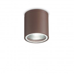 Ideal Lux 163666 venkovní stropní svítidlo Gun Coffee 1x28W|GU10|IP44