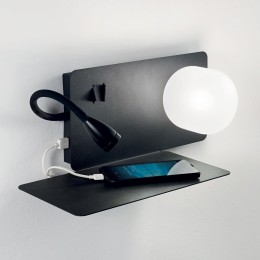 Ideal Lux 174808 LED nástěnná lampa Book 2x3W | G9 | 200lm | 3000K