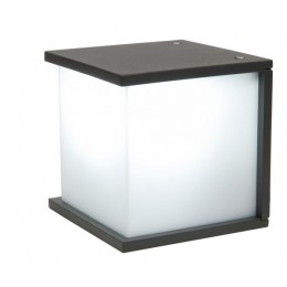 Lutec LT5184601118 nástěnná lampa Box Cube 1x60W | E27 | IP44