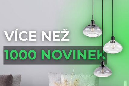 Více než 1000 novinek Rabalux za ty nejlepší ceny!