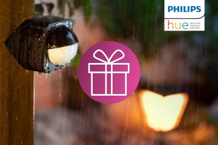 Využijte jedinečnou příležitost získat venkovní pohybový senzor Philips Hue zcela zdarma