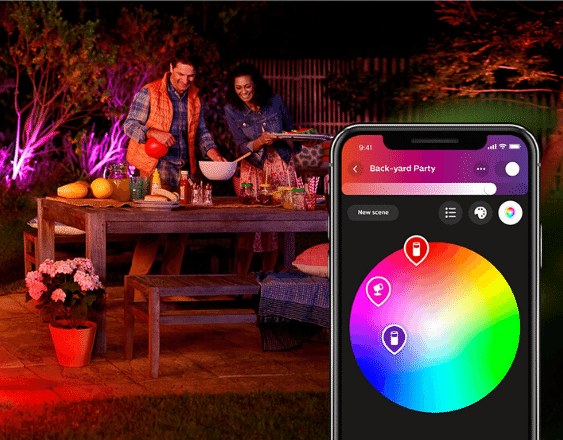 Inteligentní zahradní sloupky