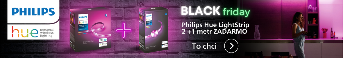 Akce Black Friday - LED pásek Philips Hue 2 + 1 metr zdarma