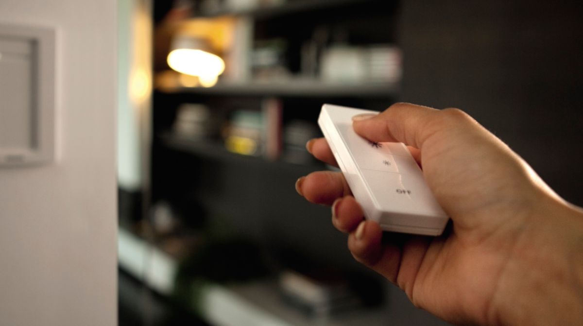 Bezdrátové ovládání pomocí stmívače