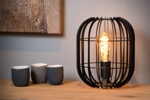 Kovová retro stolní lampa - Lucide 78599/01/30 stolní lampička Reda 1x40W|E27