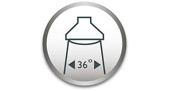 36º halogenový světelný paprsek