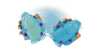 Nakloněním zapnete LED světlo uvnitř