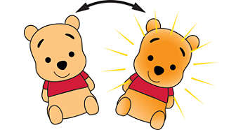 Nakloněním zapnete LED světlo uvnitř