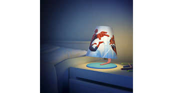 Ideální svítidlo na stůl nebo noční stolek vašeho dítěte