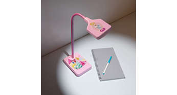 Chladné bílé světlo pro optimální koncentraci