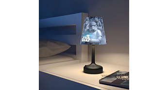 Lampa ideální na noční stolek nebo stůl