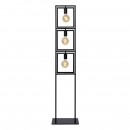 Lucide 00726/03/30 LUUK stojanové svítidlo 3xE27 - černá