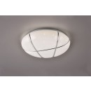 Trio R62903001 LED stropní svítidlo Tibor 1x10W | 1200lm | 4000K | IP20 - efekt záře hvězd, 3 úrovně stmívání pomocí vypínače, bílá