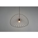 Trio R31451032 závěsné svítidlo Chapeau 1x40W | E27 | IP20 - výškově nastavitelné, matná černá