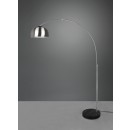 Trio 411700107 stojací svítidlo Argentina 1x60W | E27 | IP20 - nožní spínač, matný nikl