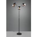 Trio 417000332 stojací svítidlo Lumina 3x10W | E14 | IP20 - nožní spínač, černá