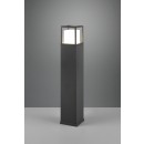 Trio 477860142 LED venkovní sloupek Witham 1x14,5W | 1450lm | 2300+3000+4000K | IP54 - nastavení barvy světla na svítidle, antracit