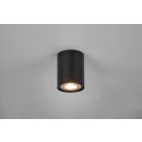 Trio 612900180 přisazené bodové stropní svítidlo Cookie 1x35W | GU10 | IP20 - variabilní nastavení směru světla, černá, zlatá