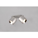 Trio 651000207 přisazené stropní bodové svítidlo Guayana 2x10W | GU10 | IP20 - matný nikl