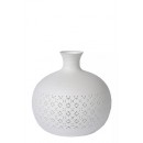Lucide 13534/19/31 stolní lampička Tiesse 1x25W | E14 - bílá, porcelán, výpínač na kabelu