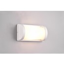 Trio R21186131 venkovní nástěnné svítidlo Puelo 1x10W  | E27 | IP44 - matná bílá