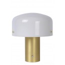 Lucide 05539/01/02 stolní lampička Timon 1x25W | E27 - mosaz, sklo, stmívatelná