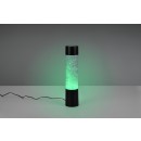 Trio R50871032 LED stolní lampa Glitter 1x9W | 0lm | RGB | IP20 - měnící barvu, vypínač na konstrukci, matná černá