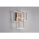 Trio R62883135 LED stropní svítidlo Mobile 1x27W | 3200lm | 2700-6000K | IP20 - integrovaný stmívač, nastavitelná barva světla, funkce nočního světla, dálkové ovládání, variabilně otočná konstrukce, 3 úrovně stmívání pomocí vypínače, imitace dřeva