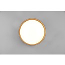 Trio R64191141 LED stropní svítidlo Locarno 1x12W | 1160lm | 3000K | IP20 - taupe, bílá