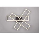 Trio R64423132 LED stropní svítidlo Corso 1x36W | 4600lm | 27000-6000K | IP20 - integrovaný stmívač, plynulé nastavení barvy světla, dálkové ovládání, otočné ramena, 3 úrovně stmívání vypínačem, matná černá