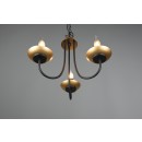 Trio 101700332 závěsné stropní svítidlo Livia 3x28W | E14 | IP20 - matná černá