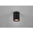 Trio 612900180 přisazené bodové stropní svítidlo Cookie 1x35W | GU10 | IP20 - variabilní nastavení směru světla, černá, zlatá