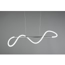 Trio R32361106 LED závěsný lustr Argos 1x28W | 3500lm | 4000K | IP20 - 3 fázové stmívání, výškově nastavitelné, chrom/bílá