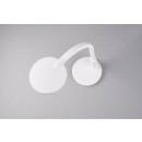 Trio R52671101 LED stolní lampa Sally 1x8,4W | 380lm | 4000K | IP20 - dotyková funkce o 5 stupních, dotyková funkce rozsvěcení/zhasínání, ohebné rameno, časový spínač, bílá