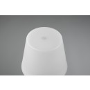 Trio R54086131 LED venkovní stolní lampa Martinez 1x2,2W | 250lm | 2700-6500K | IP44 - dotyková funkce o 4 stupních, plynulé nastavení barvy světla, provoz na akumulátor, připojení USB-C s funkcí nabíjení, matná bílá