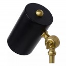 Lucide 03530/01/30 stolní lampička Brandon 1x40W | E14 - černá, mramor a kov, vypínač na kabelu