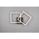 Trio R64492132 LED přisazené stropní svítidlo Trail 1x20W | 2250lm | 3000K | IP20 - otočné ramena, černá