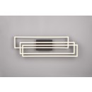 Trio R64423132 LED stropní svítidlo Corso 1x36W | 4600lm | 27000-6000K | IP20 - integrovaný stmívač, plynulé nastavení barvy světla, dálkové ovládání, otočné ramena, 3 úrovně stmívání vypínačem, matná černá