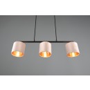 Trio 319000344 závěsné svítidlo Julieta 3x40W | E14 | IP20 - černá, béžová