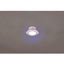 Trio 653610131 LED přisazené bodové svítidlo Argus 1x4W | 350lm | 3000K+RGBW | IP20 - integrovaný stmívač, funkce paměti, dálkové ovládání, oddělené stmívání, matná bílá