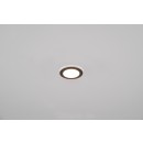 Trio 653610132 LED přisazené bodové svítidlo Argus 1x4W | 350lm | 3000K+RGBW | IP20 - integrovaný stmívač, funkce paměti, dálkové ovládání, oddělené stmívání, matná černá